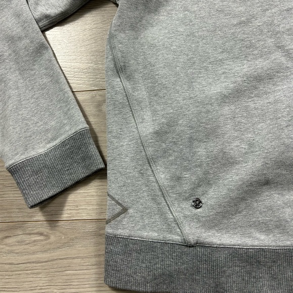 Lululemon Crew Love Pullover *Reflective Heathered Medium Grey - Picture 7 of 13